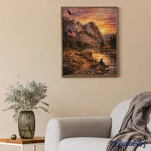 Afbeelding in Gallery-weergave laden, Diamond Painting - Amerikaans erfgoedlandschap