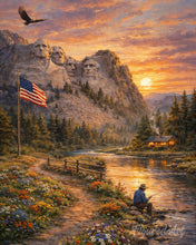 Afbeelding in Gallery-weergave laden, Diamond Painting - Amerikaans erfgoedlandschap