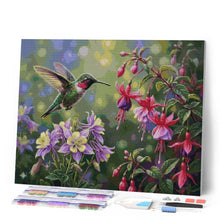 Afbeelding in Gallery-weergave laden, Diamond Painting - Gefluister van de kolibrie