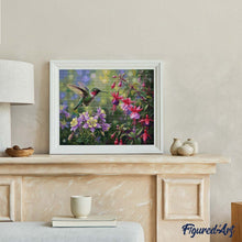 Afbeelding in Gallery-weergave laden, Diamond Painting - Gefluister van de kolibrie
