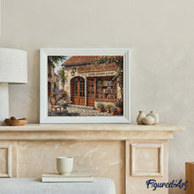 Afbeelding in Gallery-weergave laden, Diamond Painting - Charmante Franse boekhandel