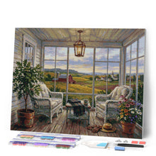 Afbeelding in Gallery-weergave laden, Diamond Painting - Rustige veranda
