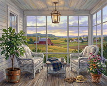 Afbeelding in Gallery-weergave laden, Diamond Painting - Rustige veranda