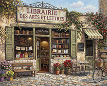 Afbeelding in Gallery-weergave laden, Diamond Painting - Oude bibliotheekhoek