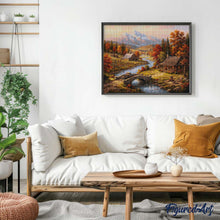 Afbeelding in Gallery-weergave laden, Diamond Painting - Herfst aan de rivier