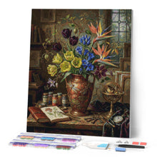 Afbeelding in Gallery-weergave laden, Diamond Painting - Tijdloze bloemen