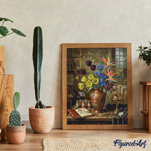 Afbeelding in Gallery-weergave laden, Diamond Painting - Tijdloze bloemen