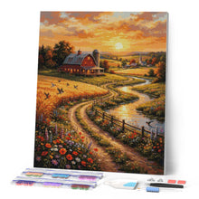 Afbeelding in Gallery-weergave laden, Diamond Painting - Landweg