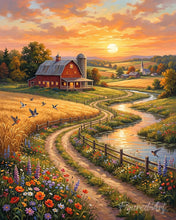 Afbeelding in Gallery-weergave laden, Diamond Painting - Landweg