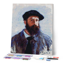 Afbeelding in Gallery-weergave laden, Diamond Painting - Zelfportret met baret - Monet