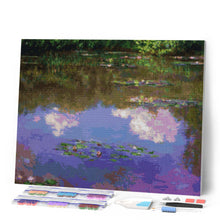 Afbeelding in Gallery-weergave laden, Diamond Painting - Waterlelies, Wolken - Monet