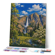 Afbeelding in Gallery-weergave laden, Diamond Painting - Yosemite National Park, Vernal Falls - Californië