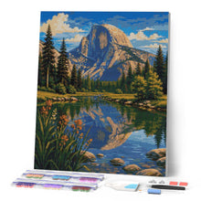 Afbeelding in Gallery-weergave laden, Diamond Painting - Yosemite National Park, Half Dome - Californië