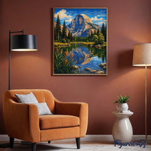 Afbeelding in Gallery-weergave laden, Diamond Painting - Yosemite National Park, Half Dome - Californië