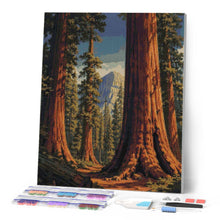 Afbeelding in Gallery-weergave laden, Diamond Painting - Yosemite National Park, Mariposa Grove - Californië