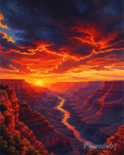 Afbeelding in Gallery-weergave laden, Diamond Painting - Nationaal park Grand Canyon, woestijnkliffen - Arizona