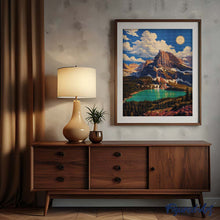 Afbeelding in Gallery-weergave laden, Diamond Painting - Nationaal park Glacier - Montana