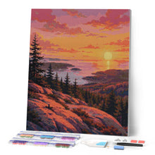 Afbeelding in Gallery-weergave laden, Diamond Painting - Acadia National Park - Maine