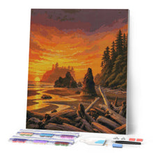 Afbeelding in Gallery-weergave laden, Diamond Painting - Olympic National Park - Washington