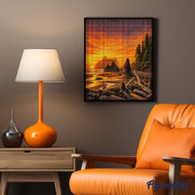 Afbeelding in Gallery-weergave laden, Diamond Painting - Olympic National Park - Washington