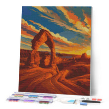 Afbeelding in Gallery-weergave laden, Diamond Painting - Arches National Park - Utah