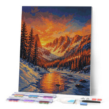 Afbeelding in Gallery-weergave laden, Diamond Painting - Rocky Mountain National Park - Colorado