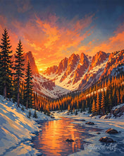 Afbeelding in Gallery-weergave laden, Diamond Painting - Rocky Mountain National Park - Colorado