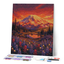 Afbeelding in Gallery-weergave laden, Diamond Painting - Mount Rainier National Park - Washington