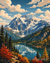 Afbeelding in Gallery-weergave laden, Diamond Painting - North Cascades National Park - Washington