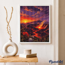 Afbeelding in Gallery-weergave laden, Diamond Painting - Hawaii Volcanoes National Park
