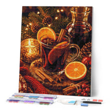 Afbeelding in Gallery-weergave laden, Diamond Painting - Kerstglühwein