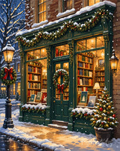 Afbeelding in Gallery-weergave laden, Diamond Painting - Kerstboekhandel