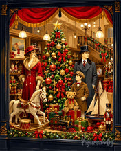 Afbeelding in Gallery-weergave laden, Diamond Painting - Kerstspeelgoedwinkel