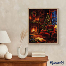 Afbeelding in Gallery-weergave laden, Diamond Painting - Gezellige kerstavond