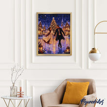 Afbeelding in Gallery-weergave laden, Diamond Painting - Romantische Kerst