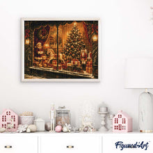 Afbeelding in Gallery-weergave laden, Diamond Painting - Kerstetalage