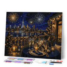 Afbeelding in Gallery-weergave laden, Diamond Painting - Sprankelende kerstavond