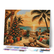 Afbeelding in Gallery-weergave laden, Diamond Painting - Kerst aan de oceaan