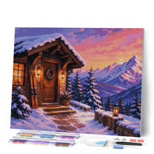 Afbeelding in Gallery-weergave laden, Diamond Painting - Gezellige winterhut