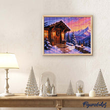 Afbeelding in Gallery-weergave laden, Diamond Painting - Gezellige winterhut