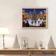 Afbeelding in Gallery-weergave laden, Diamond Painting - Feestelijk dorp