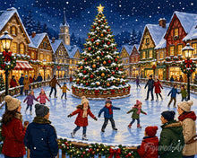 Afbeelding in Gallery-weergave laden, Diamond Painting - Feestelijk dorp