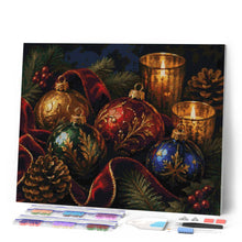 Afbeelding in Gallery-weergave laden, Diamond Painting - Kerstballen