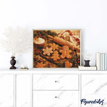Afbeelding in Gallery-weergave laden, Diamond Painting - Peperkoek en kaneel