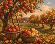 Afbeelding in Gallery-weergave laden, Diamond Painting - Oogst in de Appelboomgaard