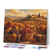 Afbeelding in Gallery-weergave laden, Diamond Painting - Herfstse Wijnoogst