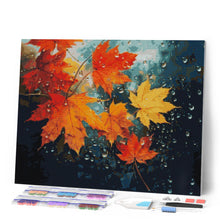 Afbeelding in Gallery-weergave laden, Diamond Painting - Esdoornbladeren na de Regen