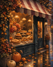 Afbeelding in Gallery-weergave laden, Diamond Painting - Banketbakkersraam in de Herfst