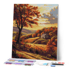 Afbeelding in Gallery-weergave laden, Diamond Painting - Herfstlandschap