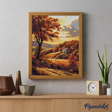 Afbeelding in Gallery-weergave laden, Diamond Painting - Herfstlandschap